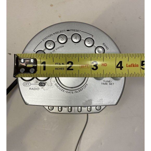 Sony Dream Machine AM /FM Clock Radio - Model ICF-C793 Tested Works - Picture 4 of 12